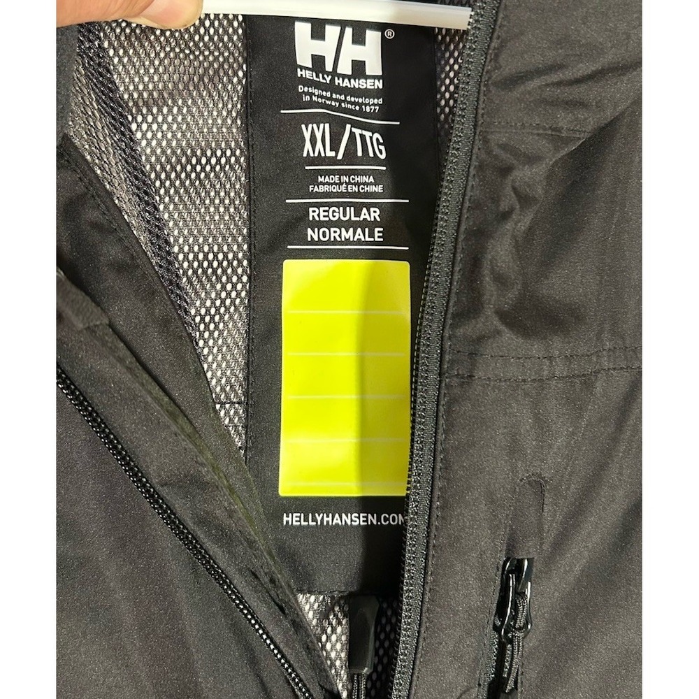 Helly Hansen Crew Grey Vest 2.0 Mens Size XXL 2XL Gray Full Zip - Picture 6 of 12